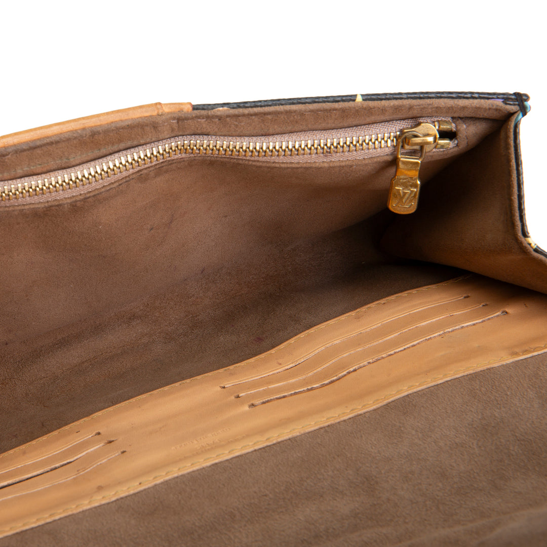 LOUIS VUITTON Pochette Courtney Multicolore Clutch OUTLET FINAL SALE