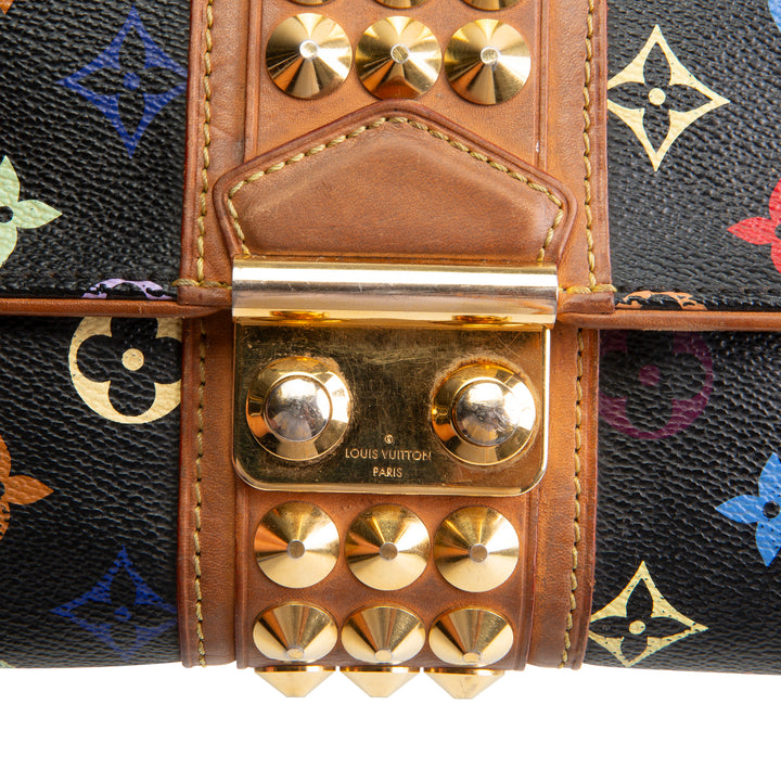 LOUIS VUITTON Pochette Courtney Multicolore Clutch OUTLET FINAL SALE
