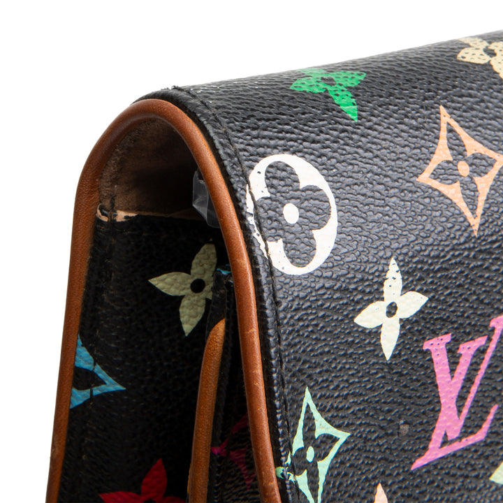 LOUIS VUITTON Pochette Courtney Multicolore Clutch OUTLET FINAL SALE