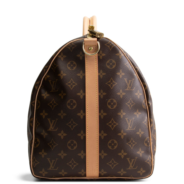 LOUIS VUITTON Monogram Keepall Bandouliere 55