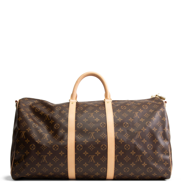 LOUIS VUITTON Monogram Keepall Bandouliere 55