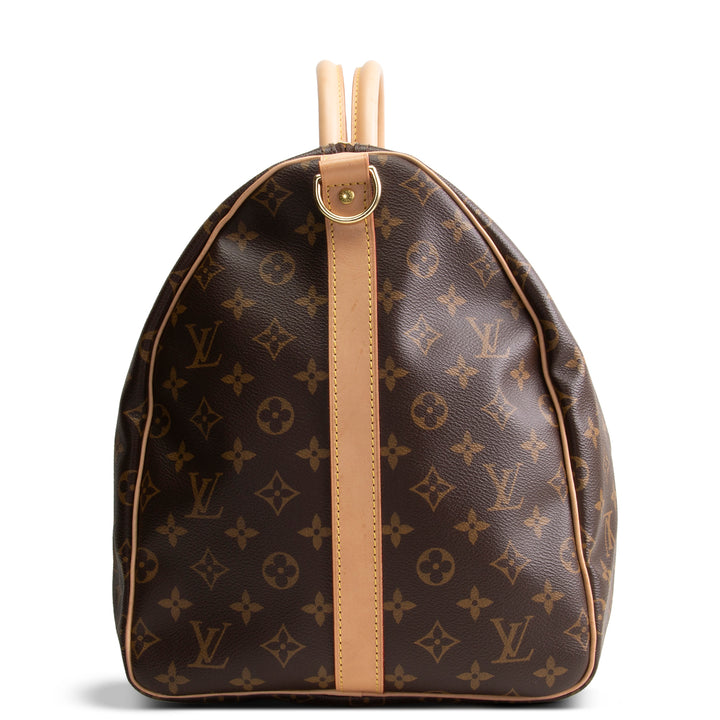 LOUIS VUITTON Monogram Keepall Bandouliere 55