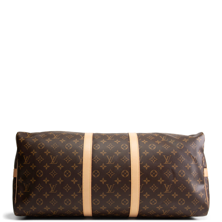 LOUIS VUITTON Monogram Keepall Bandouliere 55