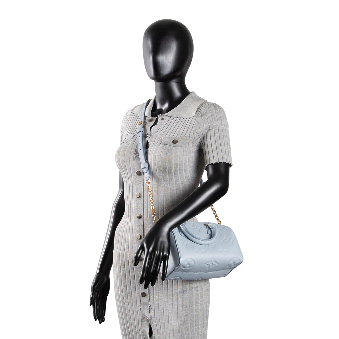 LOUIS VUITTON Giant Monogram Empreinte Speedy 20