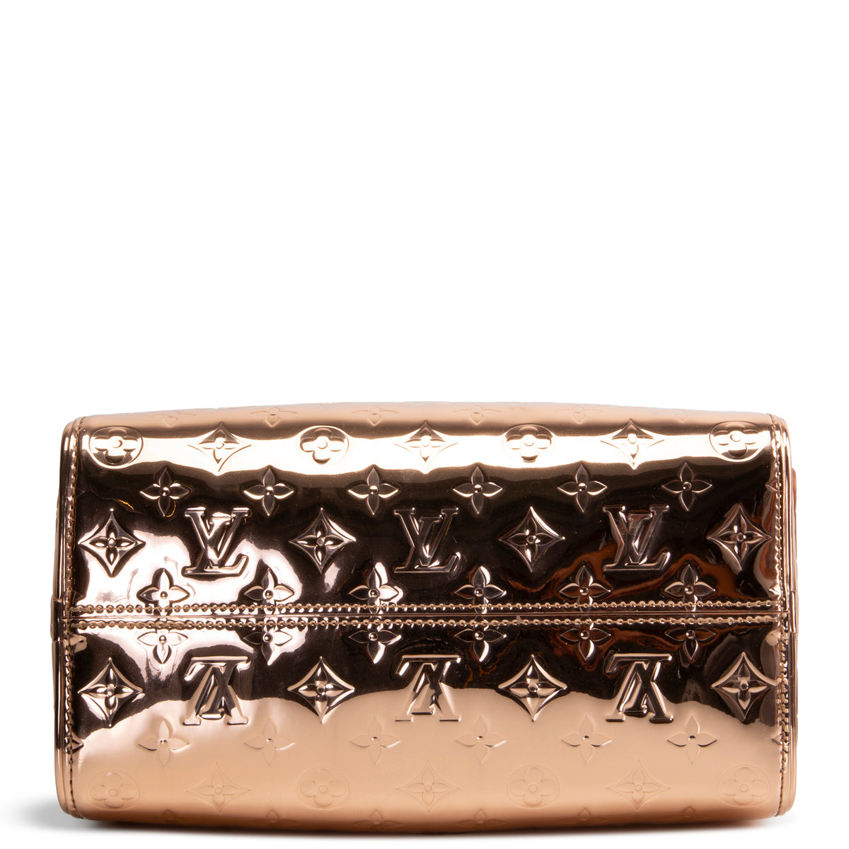 LOUIS VUITTON Monogram Miroir Speedy Bandouliere 25 - Copper