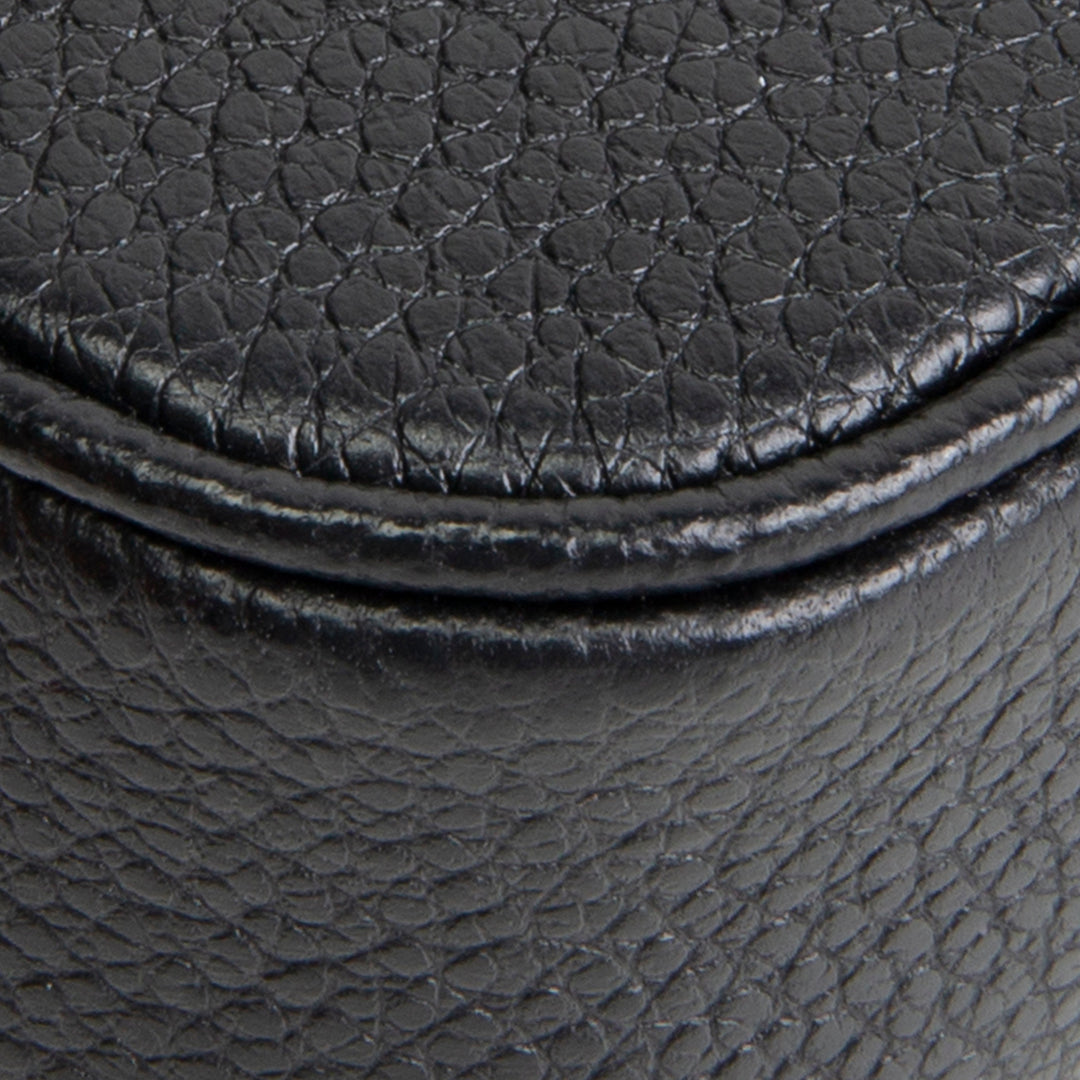 LOUIS VUITTON Bicolor Empreinte Mini Pochette Accessoires - Black / Beige