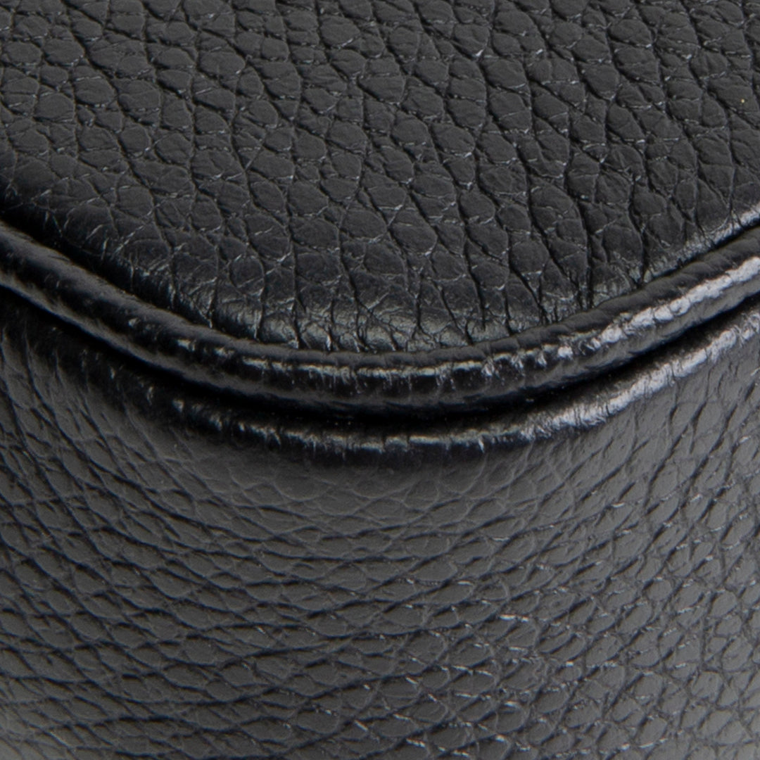 LOUIS VUITTON Bicolor Empreinte Mini Pochette Accessoires - Black / Beige