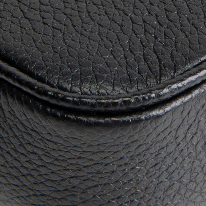 LOUIS VUITTON Bicolor Empreinte Mini Pochette Accessoires - Black / Beige