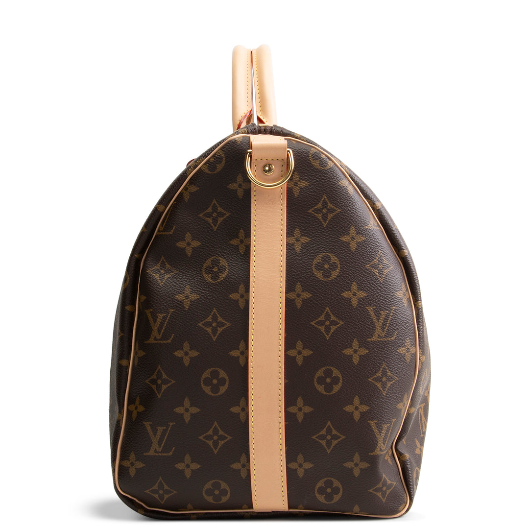 LOUIS VUITTON Monogram Keepall Bandouliere 50