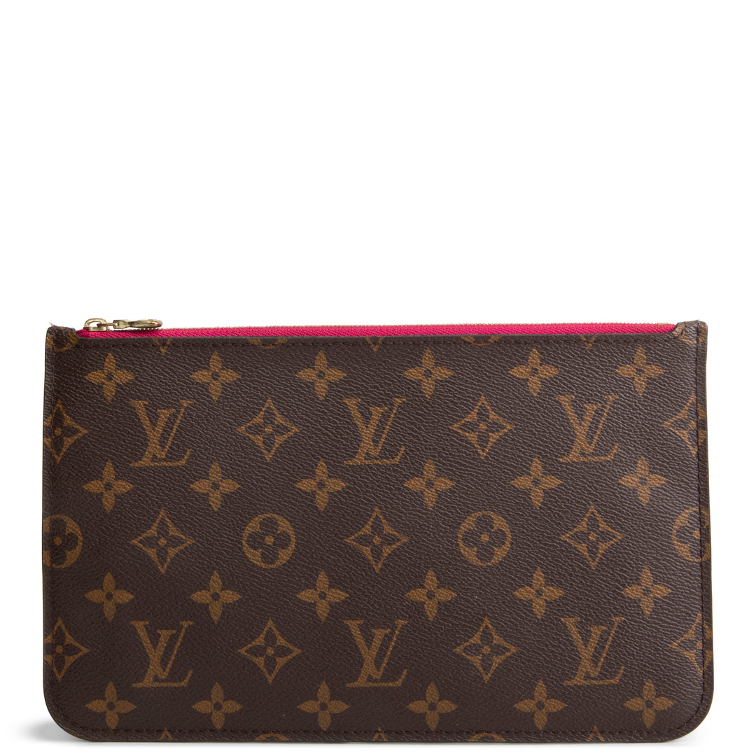 LOUIS VUITTON Neverfull Pouch Monogram