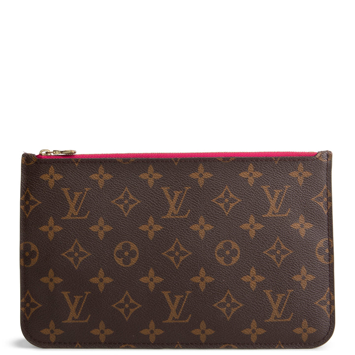 LOUIS VUITTON Neverfull Pouch Monogram
