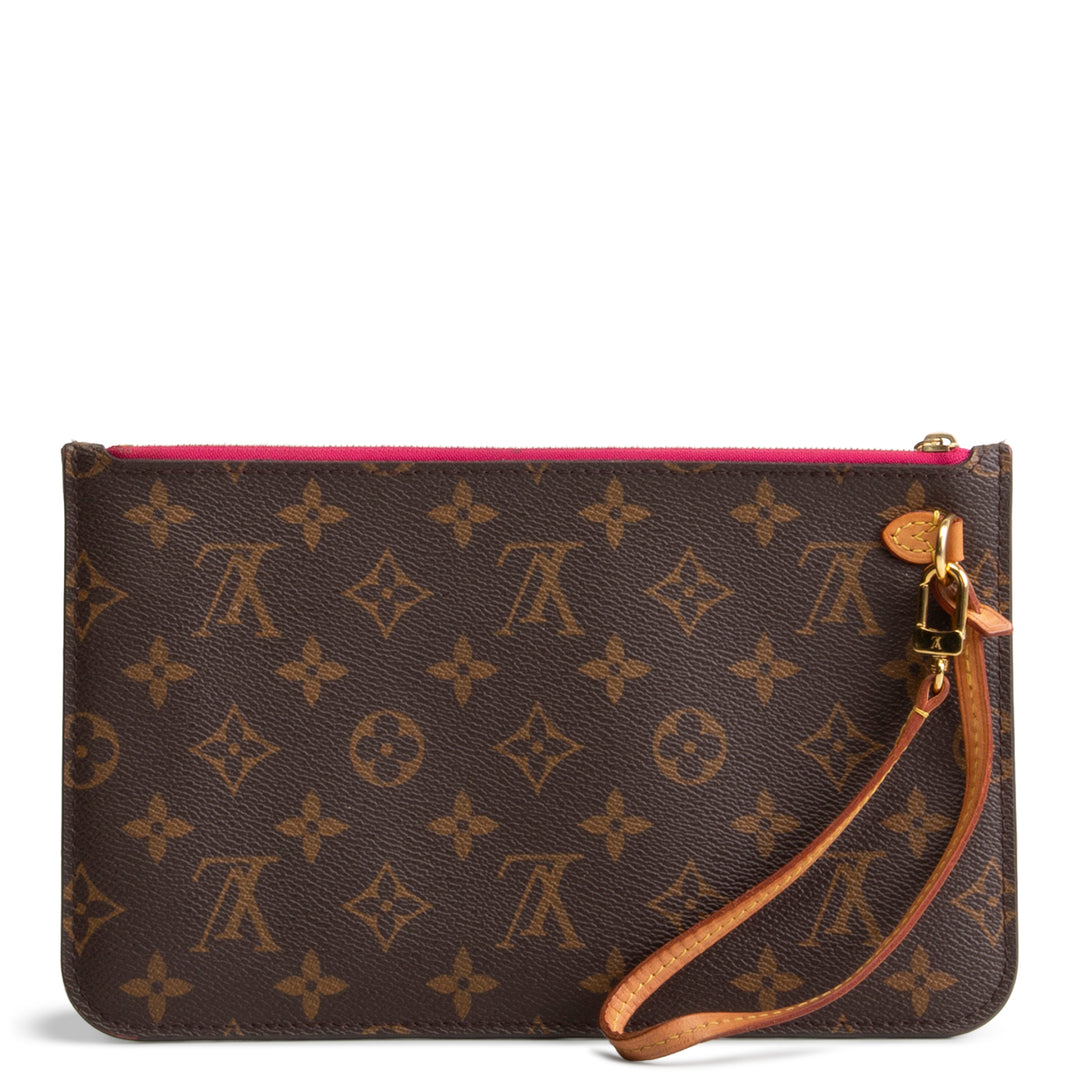 LOUIS VUITTON Neverfull Pouch Monogram