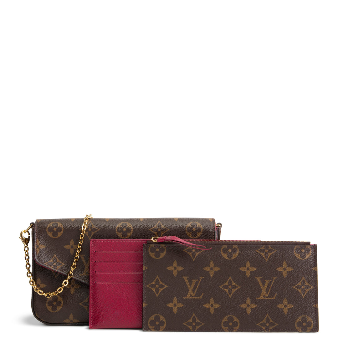 LOUIS VUITTON Felicie Pochette Monogram