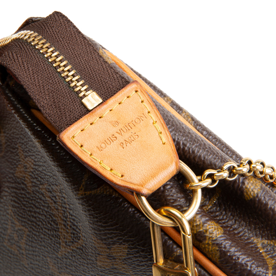 LOUIS VUITTON Monogram Eva Pochette Clutch