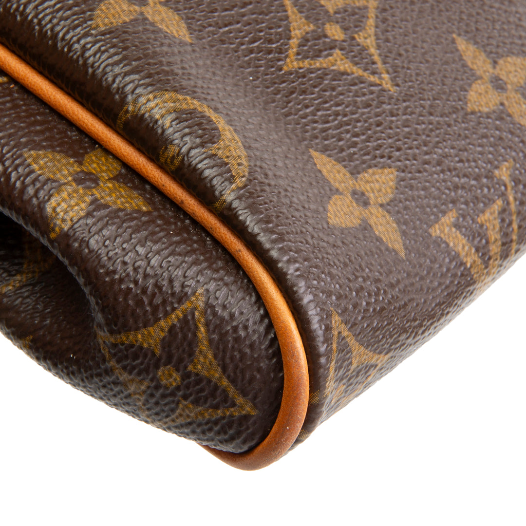 LOUIS VUITTON Monogram Eva Pochette Clutch
