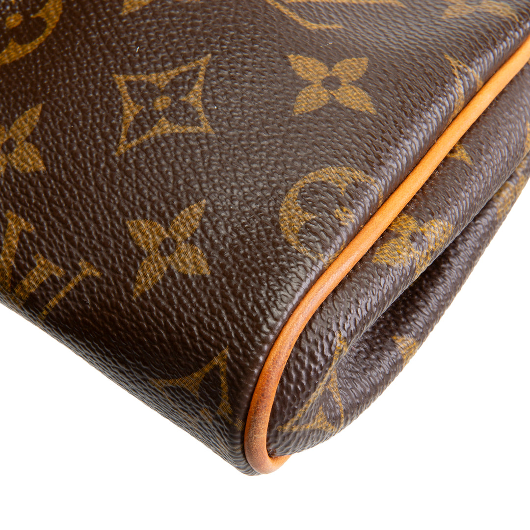 LOUIS VUITTON Monogram Eva Pochette Clutch
