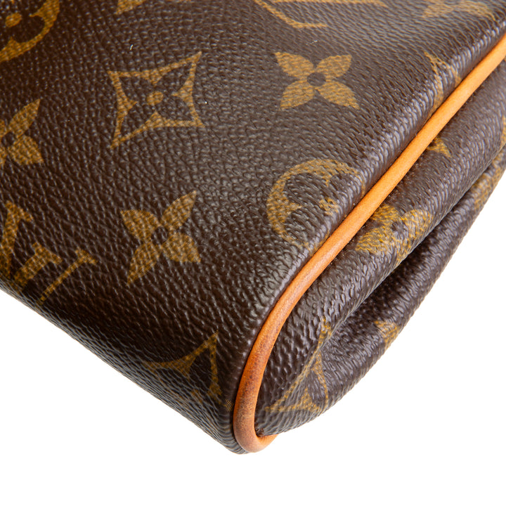 LOUIS VUITTON Monogram Eva Pochette Clutch