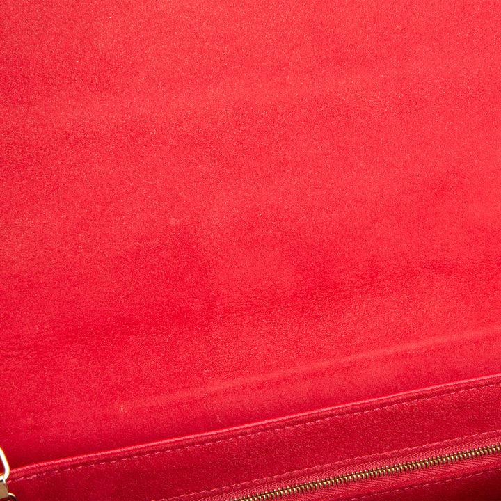 LOUIS VUITTON Monogram Empreinte Saint Germain Shoulder Bag - Magenta