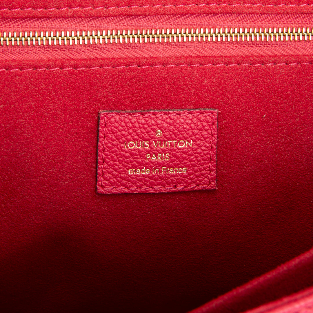 LOUIS VUITTON Monogram Empreinte Saint Germain Shoulder Bag - Magenta