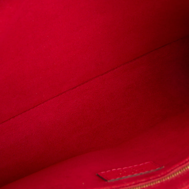 LOUIS VUITTON Monogram Empreinte Saint Germain Shoulder Bag - Magenta
