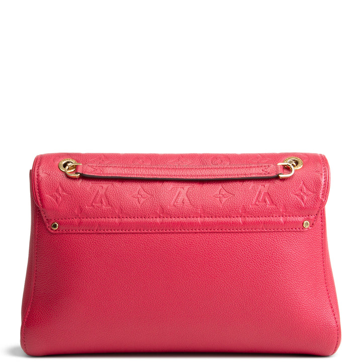 LOUIS VUITTON Monogram Empreinte Saint Germain Shoulder Bag - Magenta