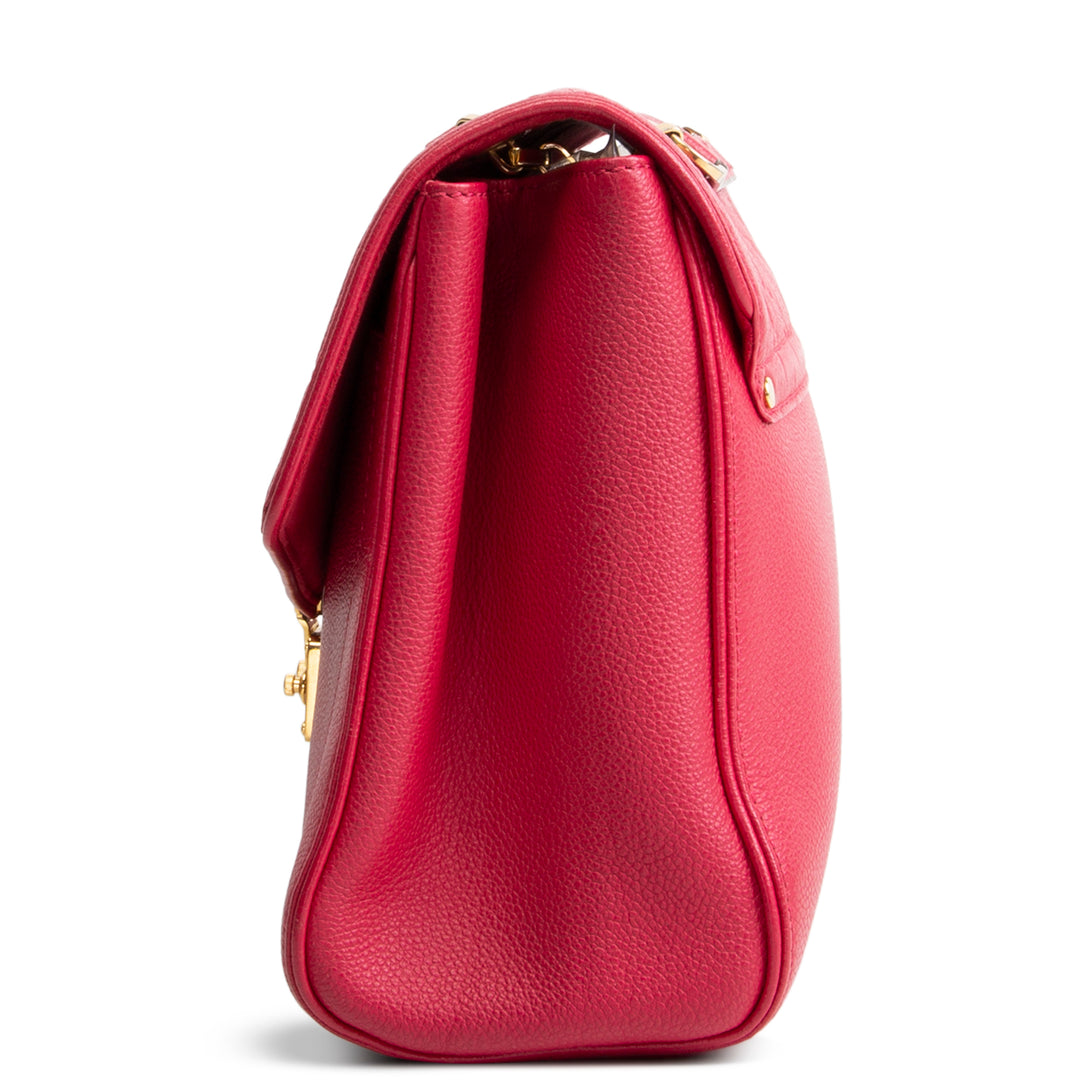 LOUIS VUITTON Monogram Empreinte Saint Germain Shoulder Bag - Magenta