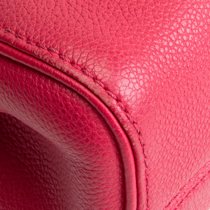 LOUIS VUITTON Monogram Empreinte Saint Germain Shoulder Bag - Magenta
