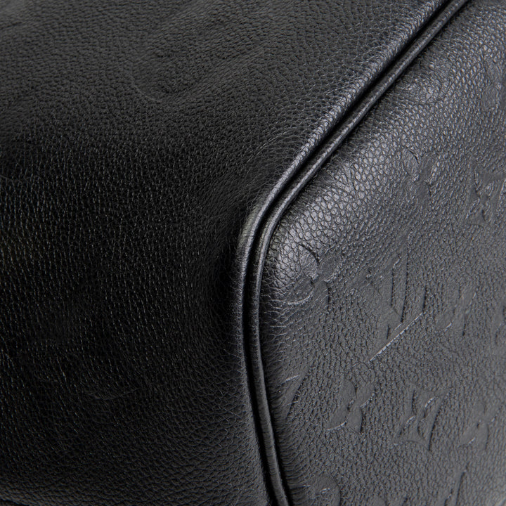 LOUIS VUITTON Giant Monogram Neverfull MM w/pouch - Black