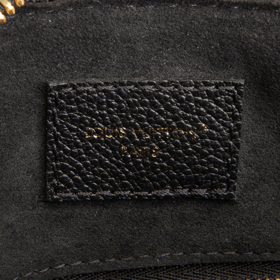 LOUIS VUITTON Empreinte Monogram Giant Speedy Bandouliere 25 - Black
