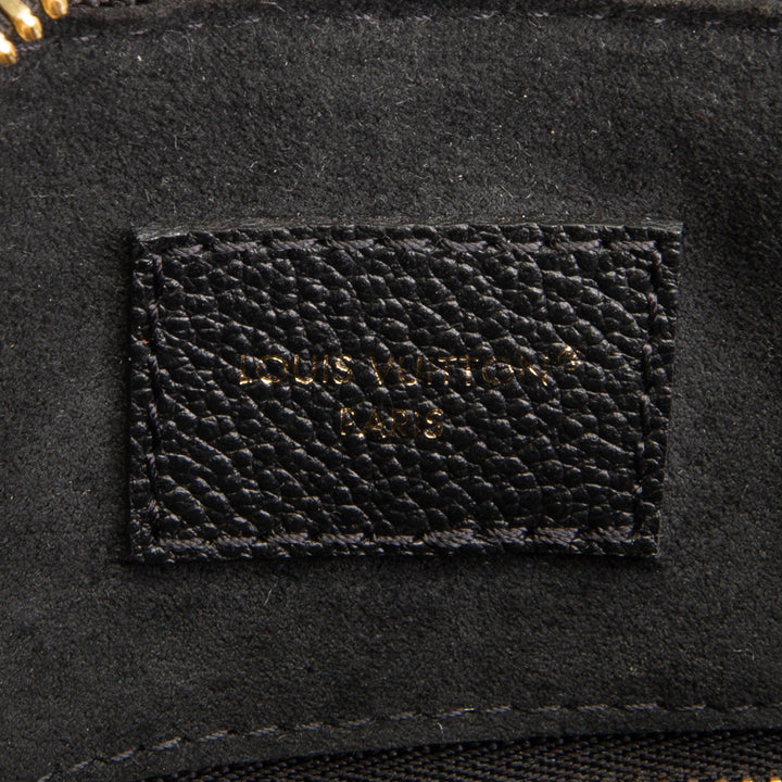 LOUIS VUITTON Empreinte Monogram Giant Speedy Bandouliere 25 - Black