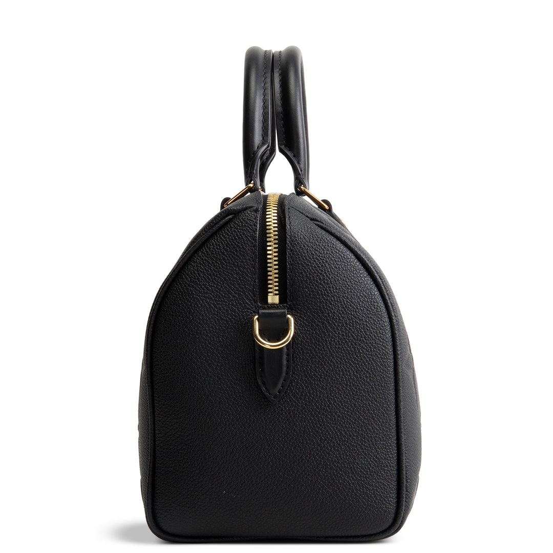 LOUIS VUITTON Empreinte Monogram Giant Speedy Bandouliere 25 - Black