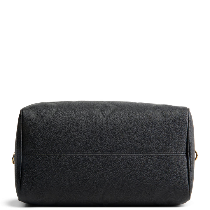 LOUIS VUITTON Empreinte Monogram Giant Speedy Bandouliere 25 - Black