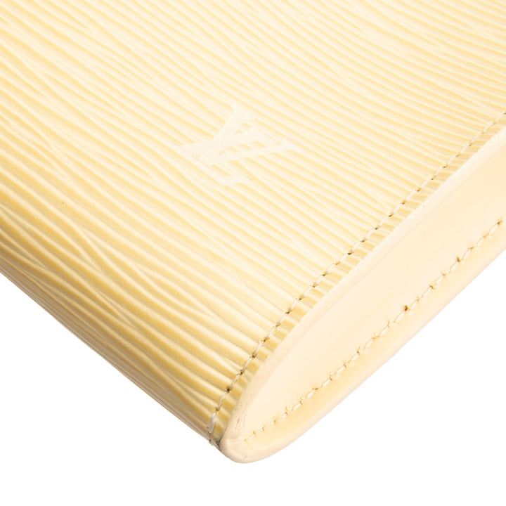 LOUIS VUITTON Vintage Epi Pochette Accessoires - Buttercream