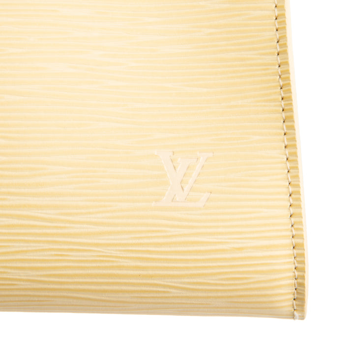 LOUIS VUITTON Vintage Epi Pochette Accessoires - Buttercream