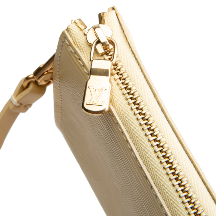 LOUIS VUITTON Vintage Epi Pochette Accessoires - Buttercream