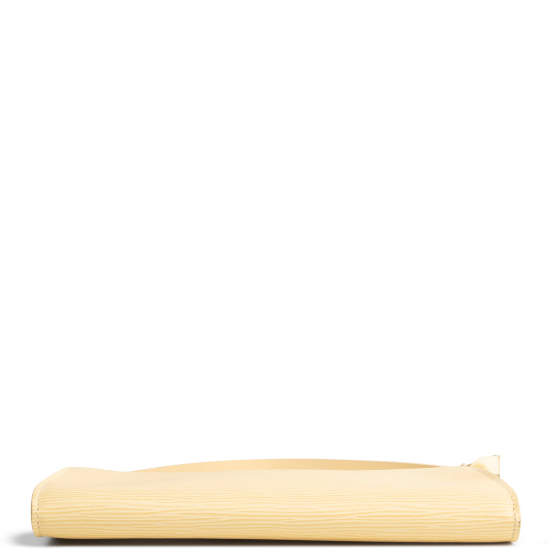 LOUIS VUITTON Vintage Epi Pochette Accessoires - Buttercream