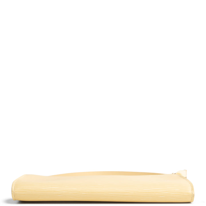 LOUIS VUITTON Vintage Epi Pochette Accessoires - Buttercream