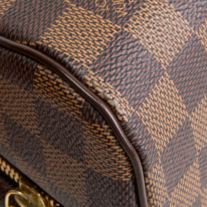 LOUIS VUITTON Damier Ebene Mini Ribera Handle Bag