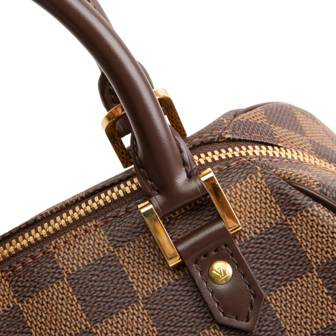 LOUIS VUITTON Damier Ebene Mini Ribera Handle Bag