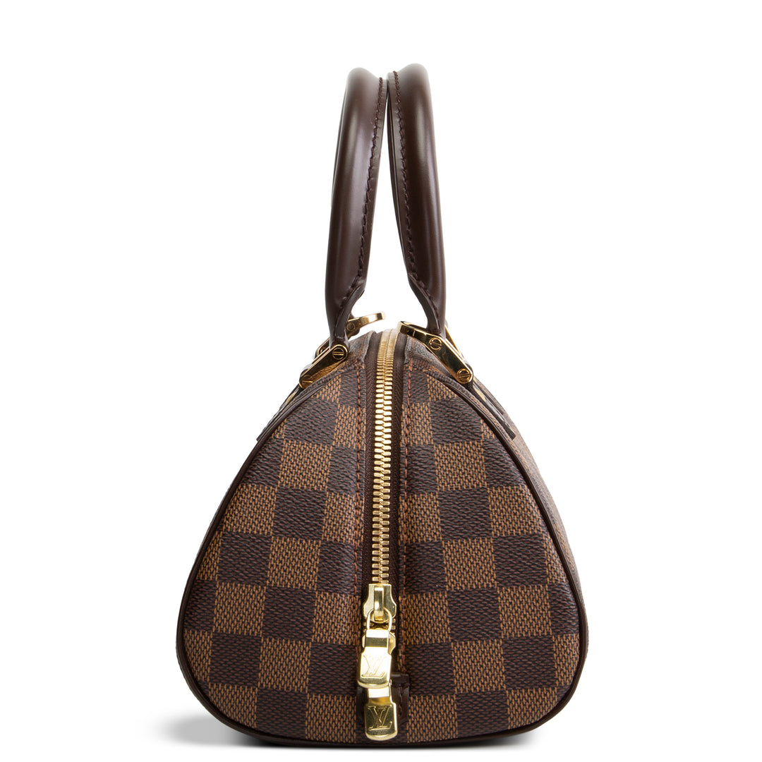LOUIS VUITTON Damier Ebene Mini Ribera Handle Bag