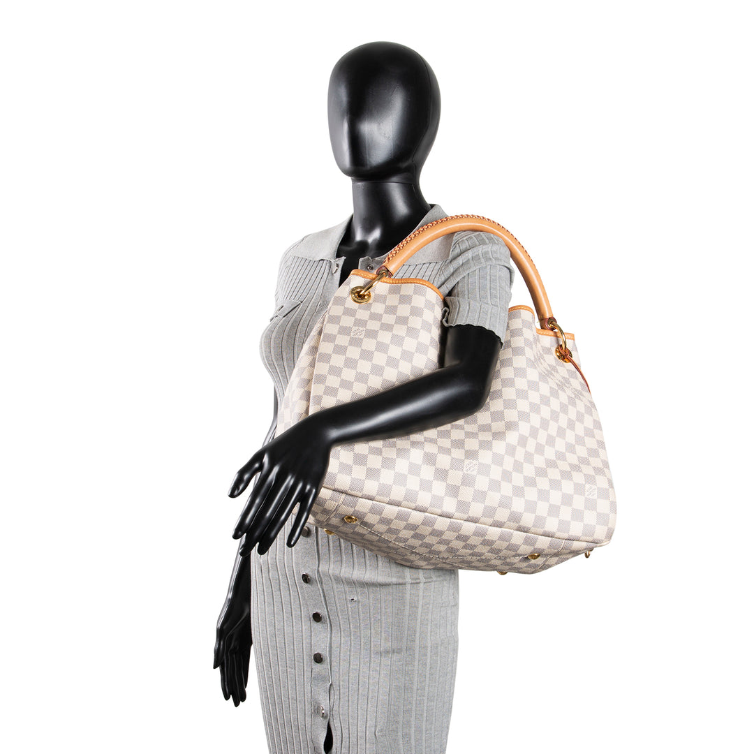LOUIS VUITTON Damier Azur Artsy