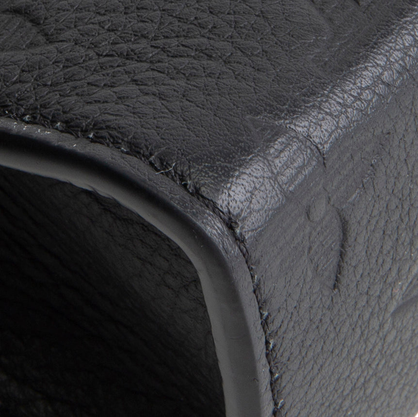 LOUIS VUITTON Monogram Shadow Gaston Wearable Wallet - Black