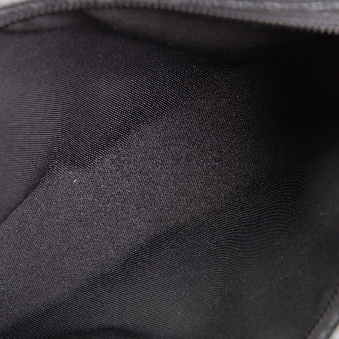 LOUIS VUITTON Monogram Shadow Gaston Wearable Wallet - Black