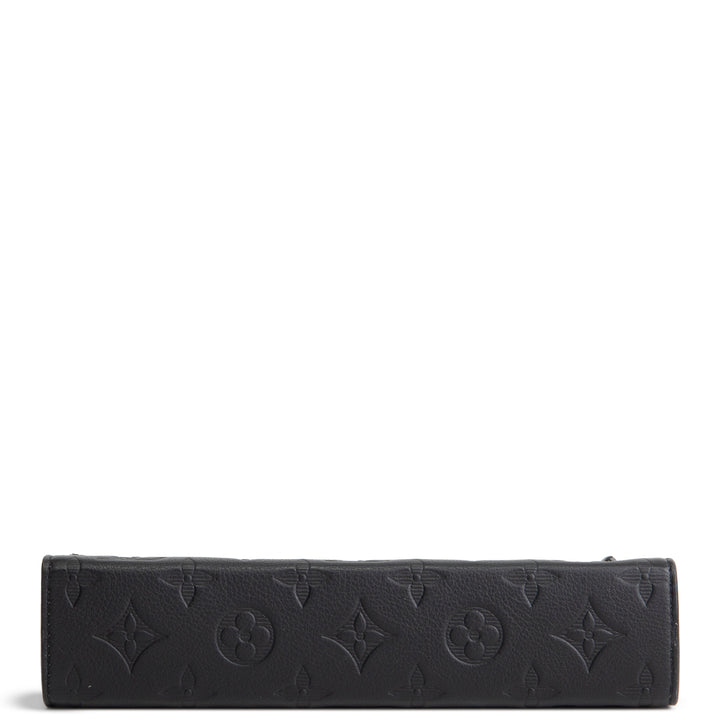 LOUIS VUITTON Monogram Shadow Gaston Wearable Wallet - Black