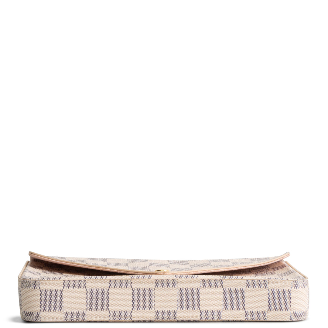 LOUIS VUITTON Damier Azur Felicie Pochette