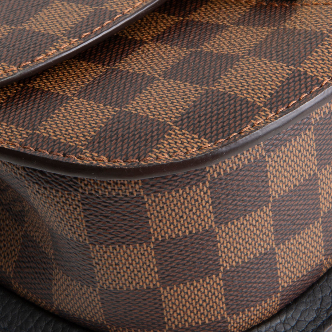 LOUIS VUITTON Damier Ebene Wight Shoulder Bag - Black