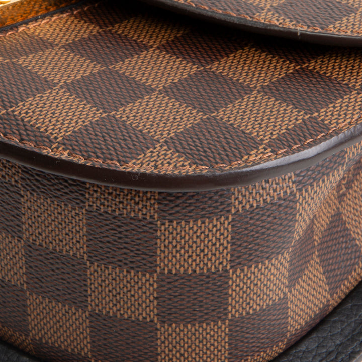 LOUIS VUITTON Damier Ebene Wight Shoulder Bag - Black