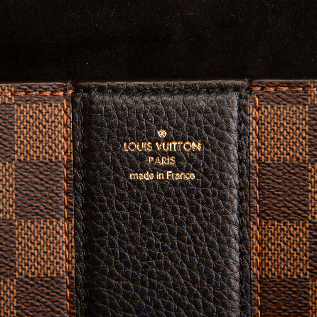 LOUIS VUITTON Damier Ebene Wight Shoulder Bag - Black