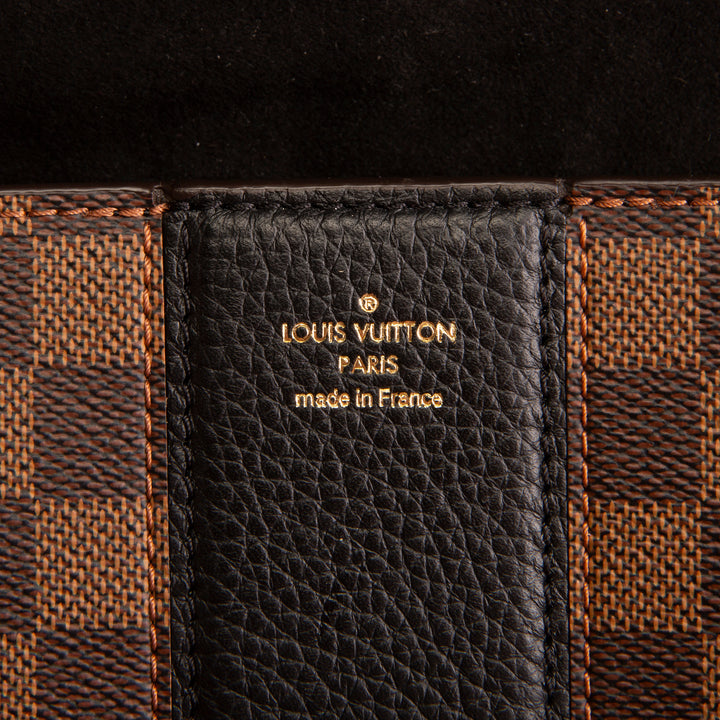 LOUIS VUITTON Damier Ebene Wight Shoulder Bag - Black