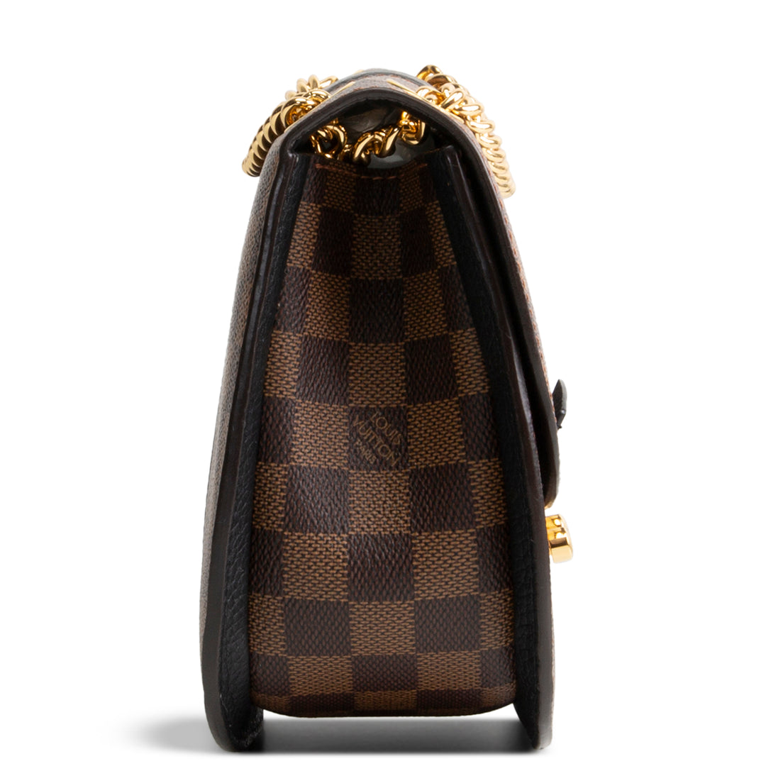 LOUIS VUITTON Damier Ebene Wight Shoulder Bag - Black